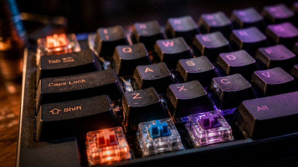 keyboard build affects typing