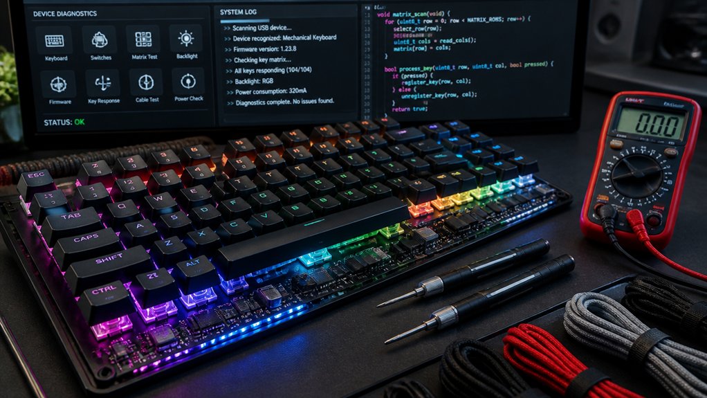keyboard firmware troubleshooting guide