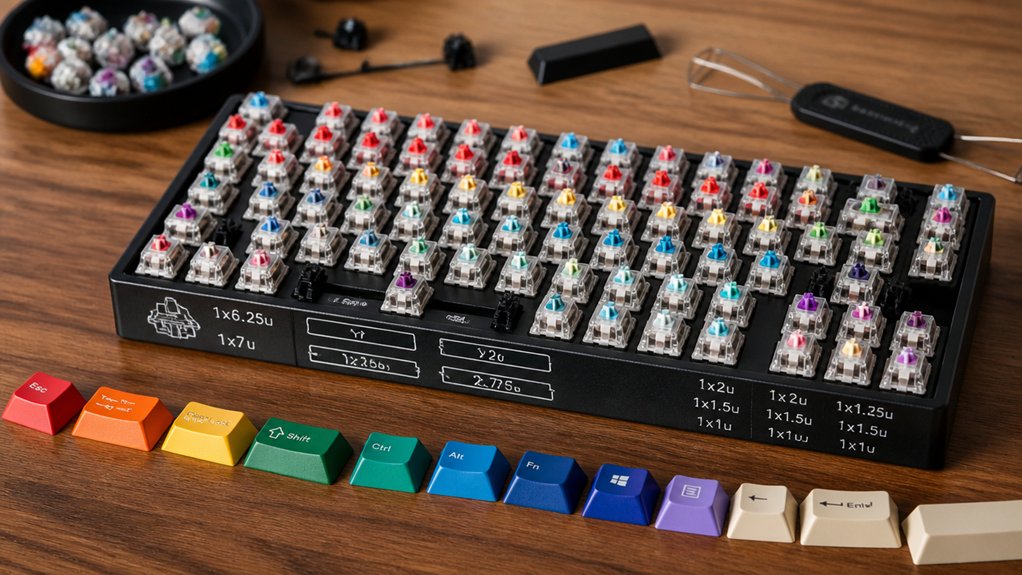 keyboard layout photo guide