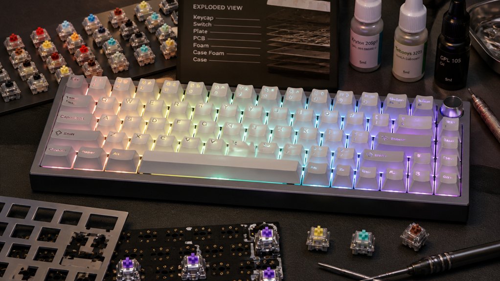 keyboard sound and feel