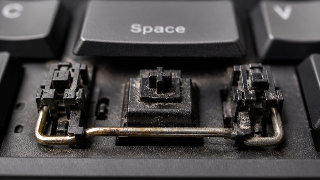 keyboard stabilizer malfunction indicators