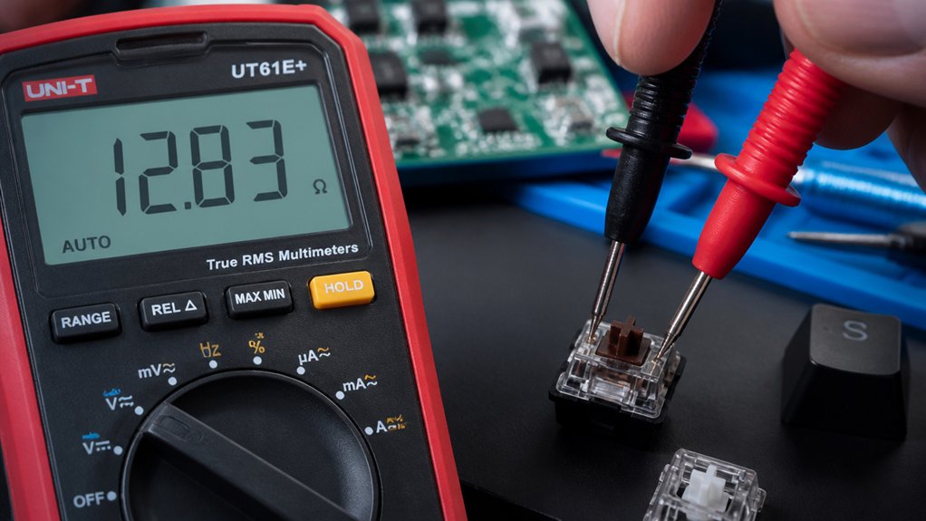 keyboard switch resistance troubleshooting