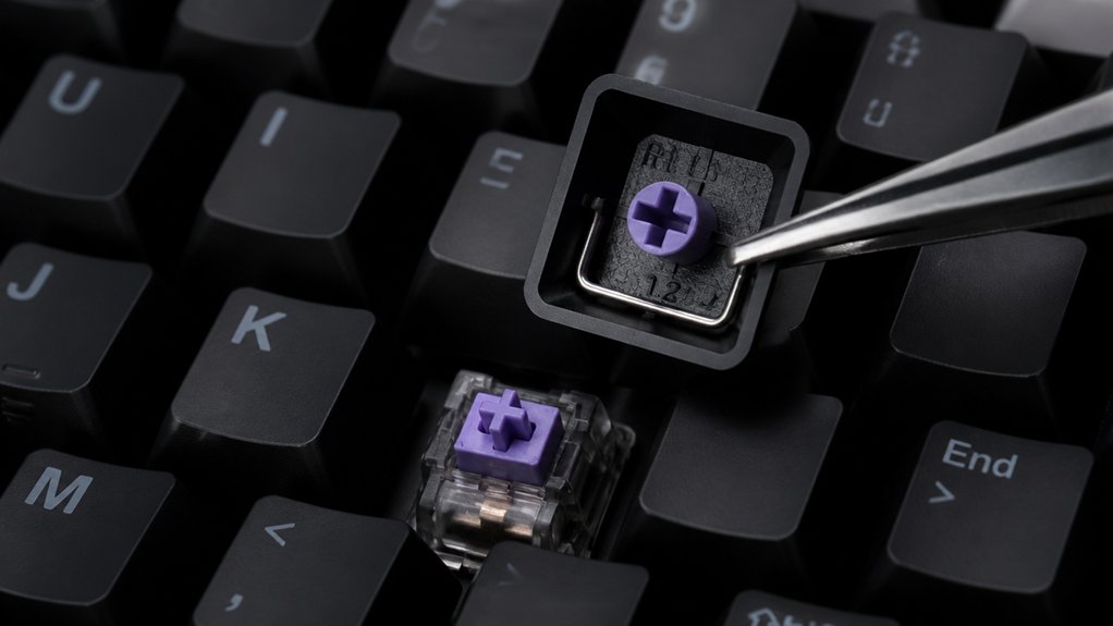 keycap wobble diagnostic test