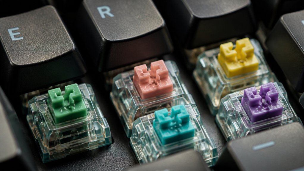 lubricate switches for consistency