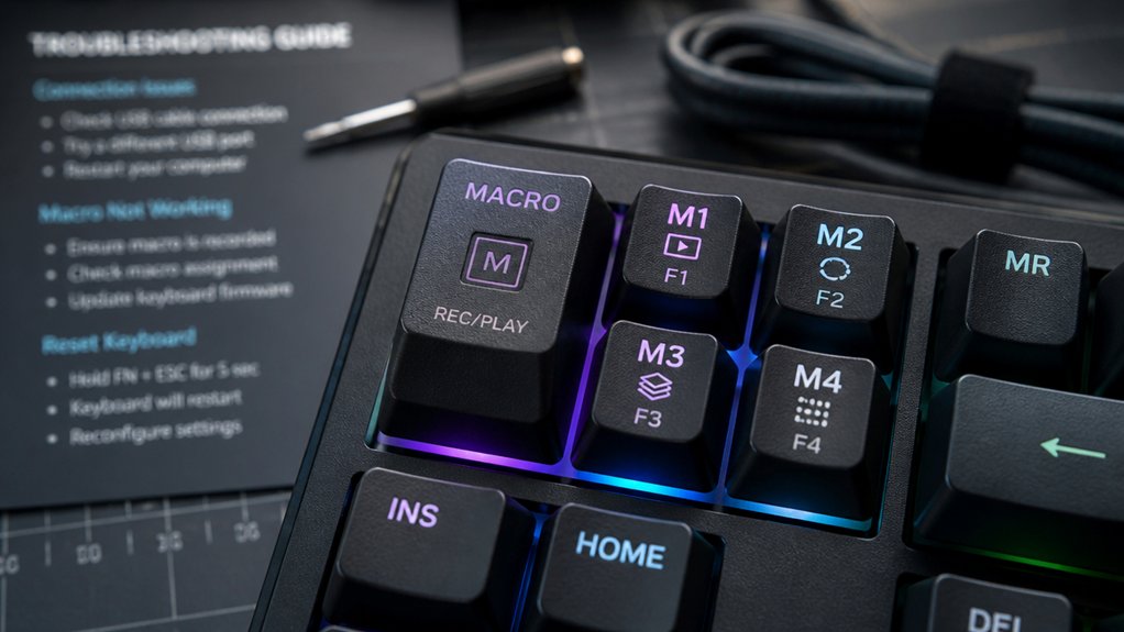 macro troubleshooting and fixes