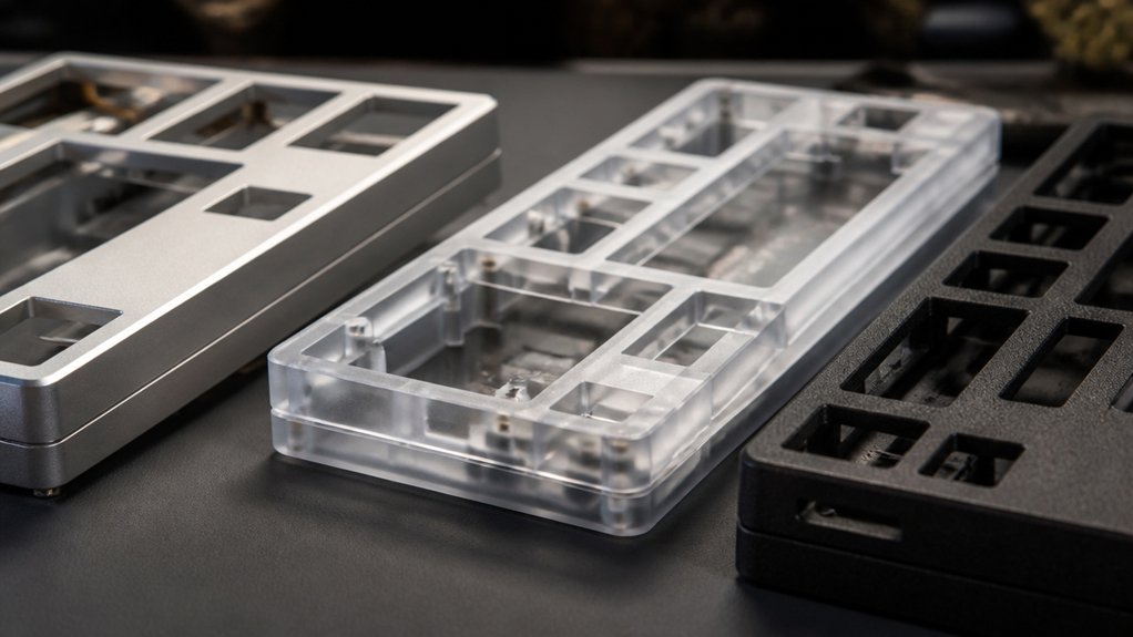 material influences keyboard performance