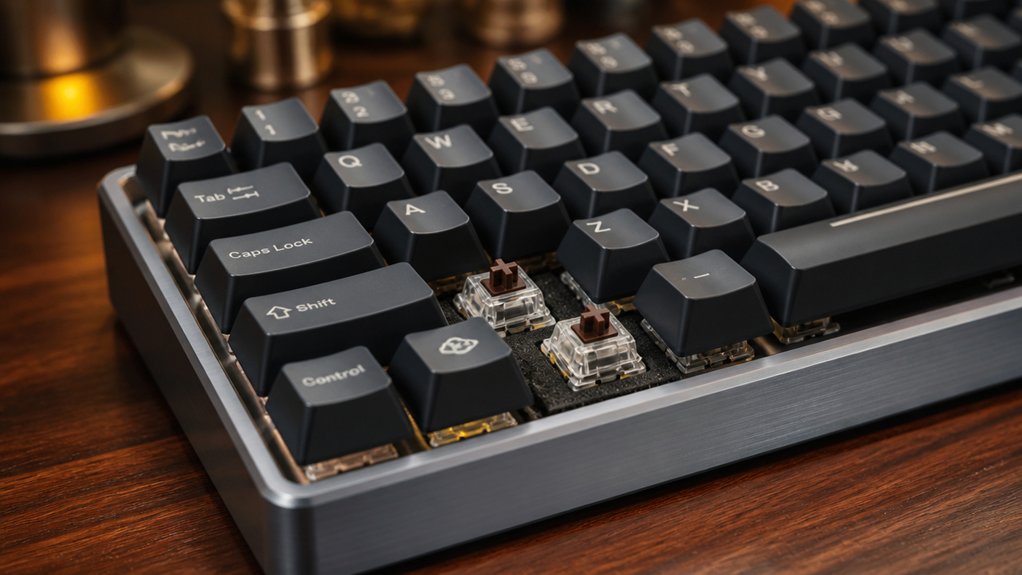 mechanical keyboard sound tuning