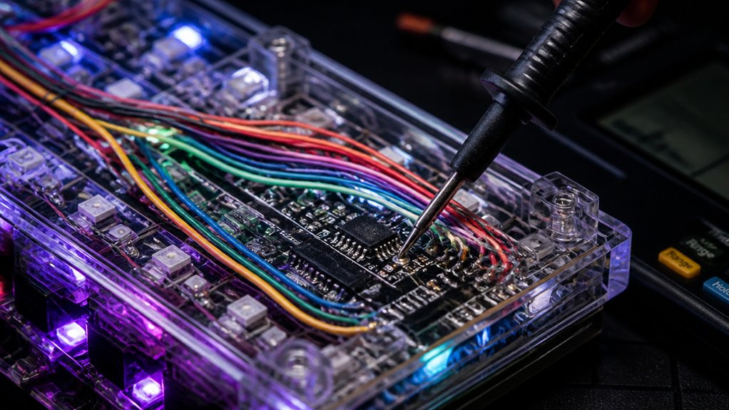 mechanical keyboard wiring diagnosis