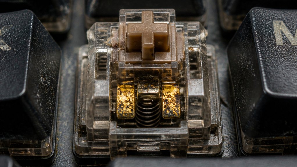 mechanical switch wear effects
