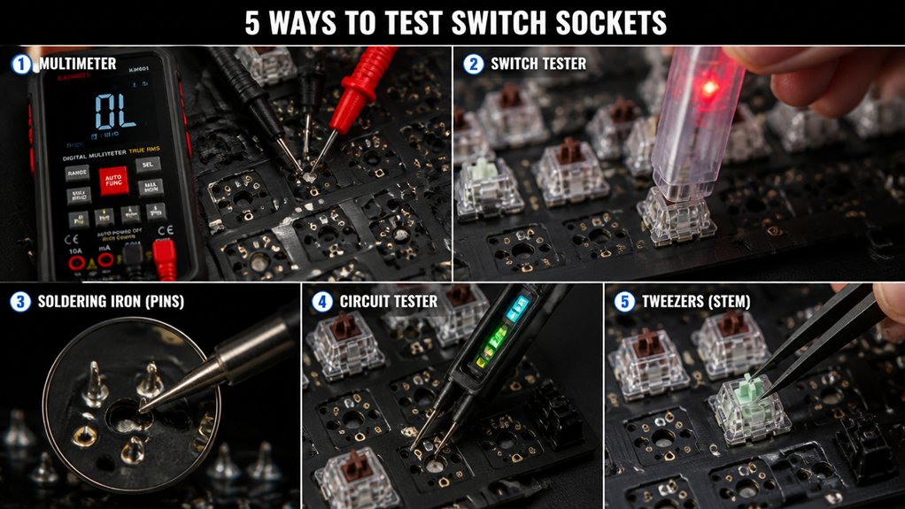 methods for testing sockets