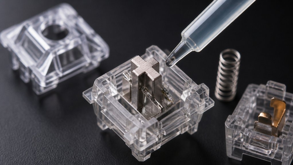 optimizing linear switch lubrication