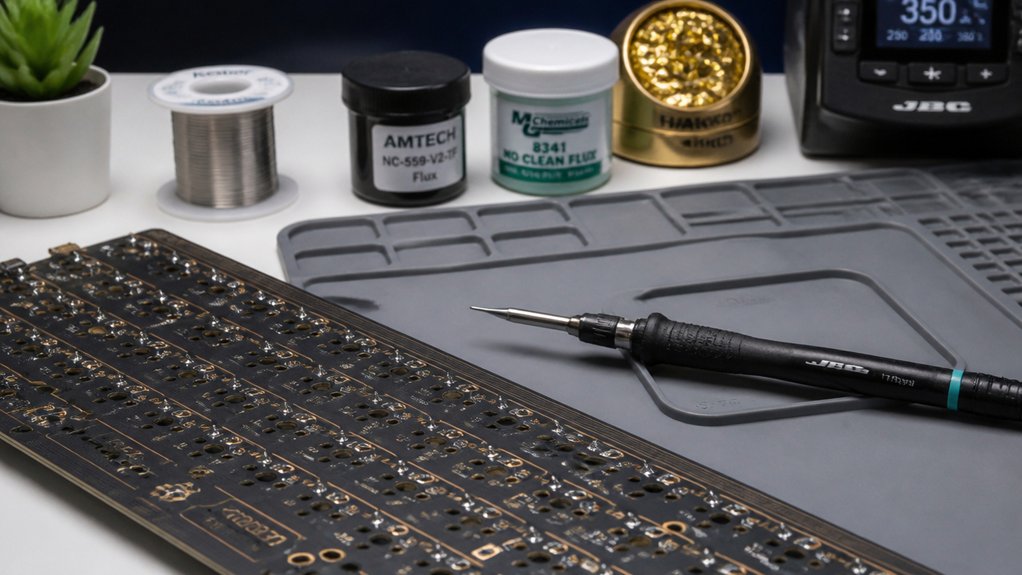 organized workspace ensures quality