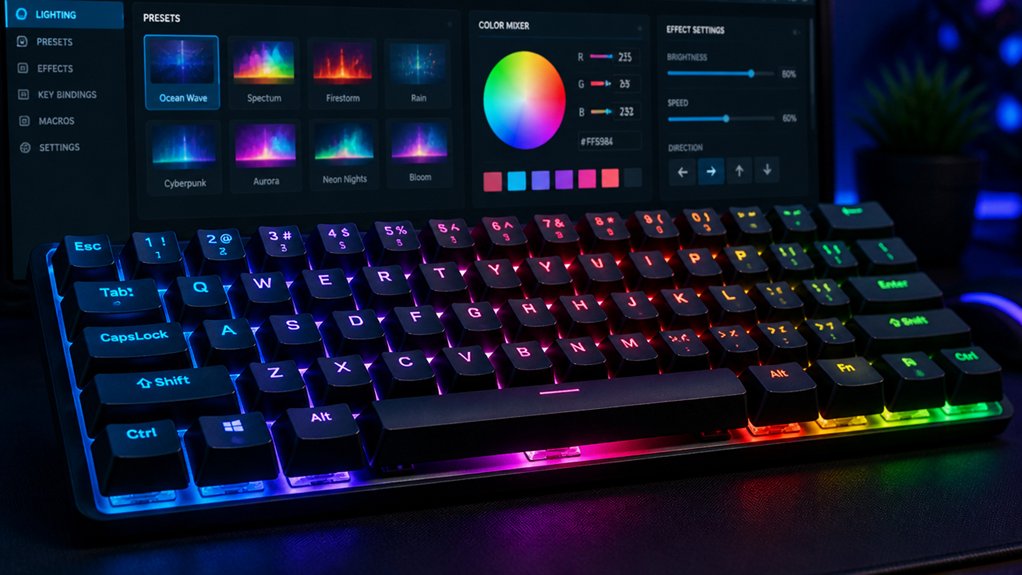 per key rgb customization