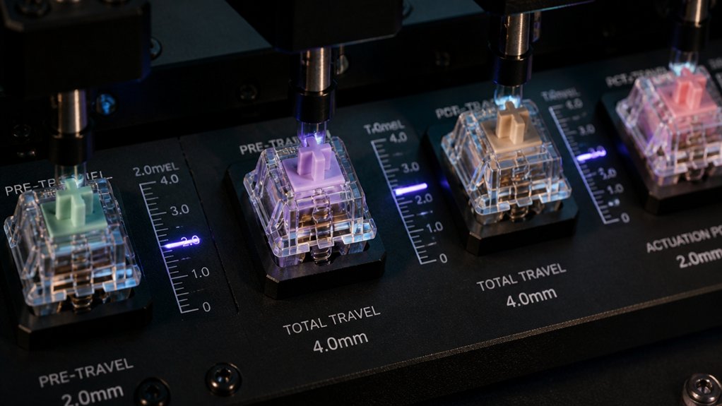 precise mechanical switch measurement
