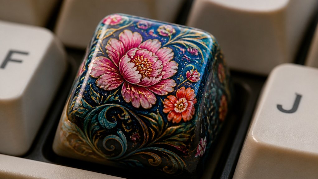 precision techniques for keycaps