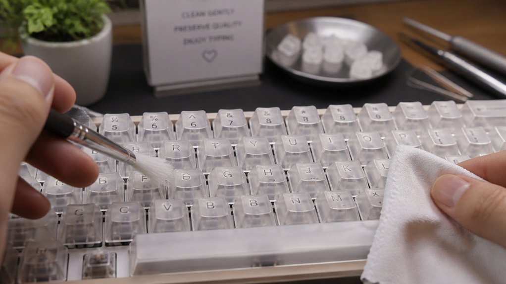 proper keycap reinstallation techniques