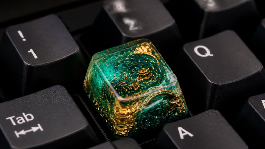 protect artisan keycaps carefully