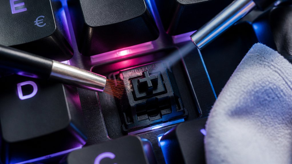 regular cleaning preserves switches