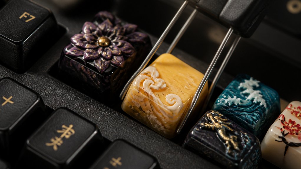 safe artisan keycap handling