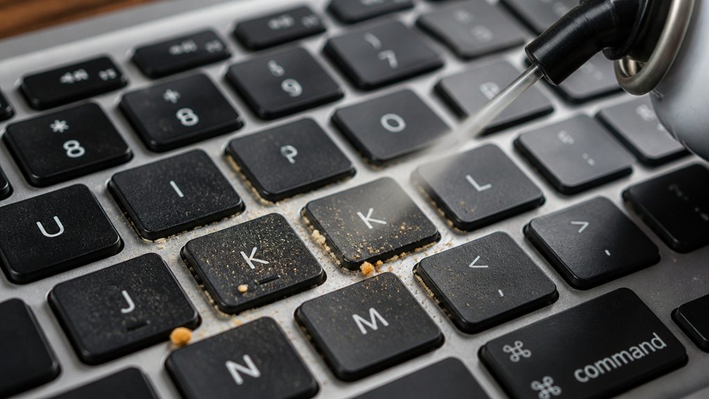 safe effective keyboard cleaning