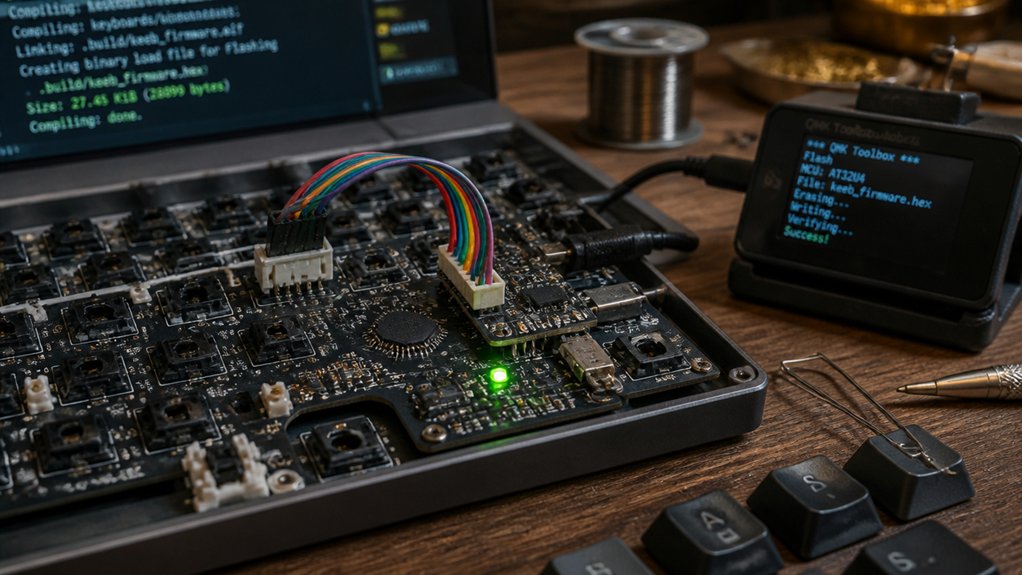safe keyboard firmware flashing