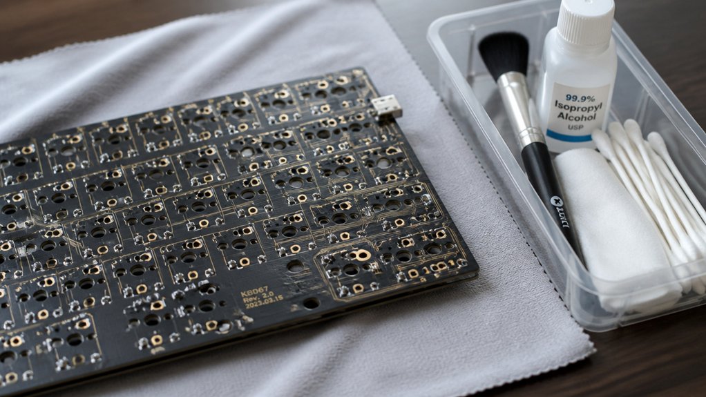 safe mechanical keyboard cleaning