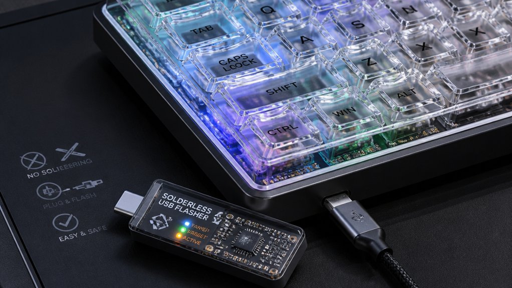 safe simple solderless firmware updates