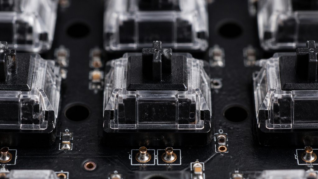 soldered switches offer durability