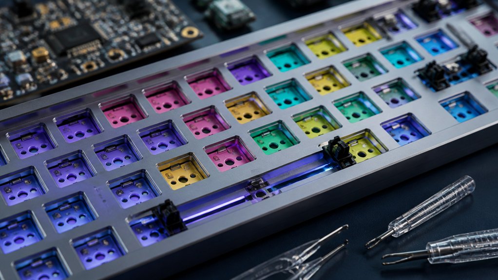 solderless quick mechanical switch