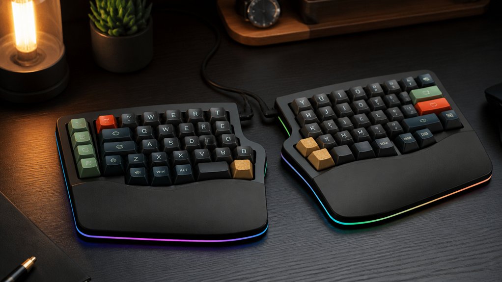 split ergonomic keyboard benefits
