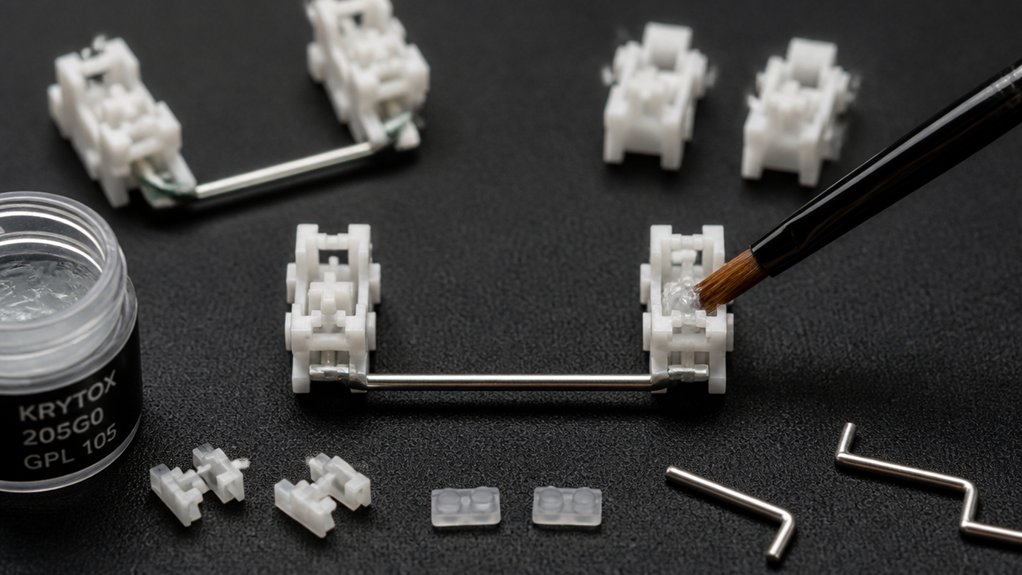 stabilizer alignment and lubrication