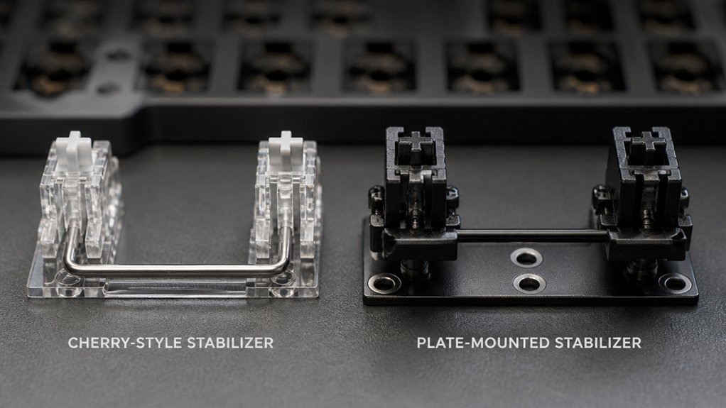 stabilizer choices vary by build