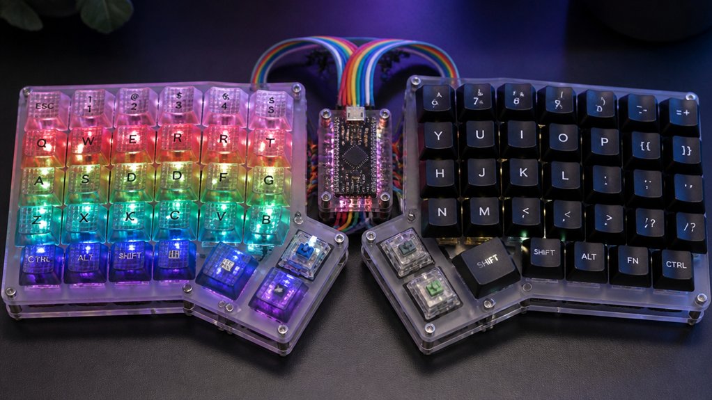 switches keycaps microcontrollers comparison