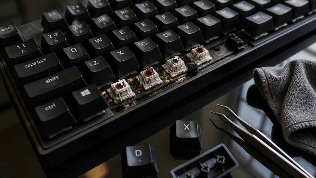 thorough mechanical keyboard cleaning