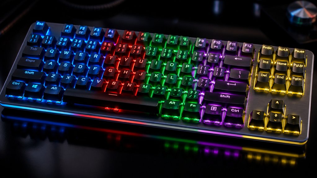 top streamer keyboard lighting