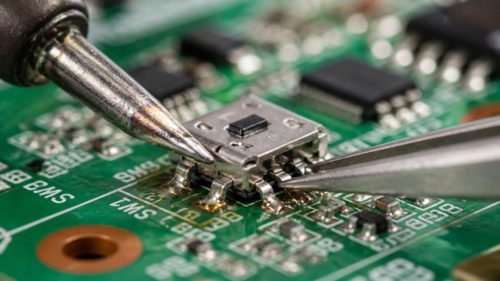 use soldering wick properly