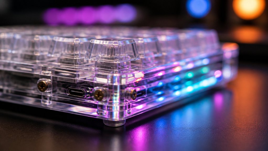 visible internal keyboard components