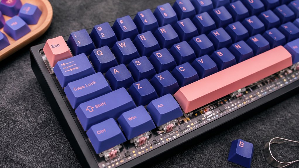 wireless mechanical keyboard assembly