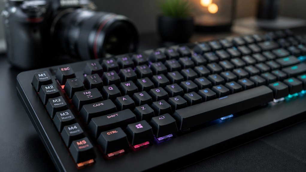 wireless mechanical macro keyboard